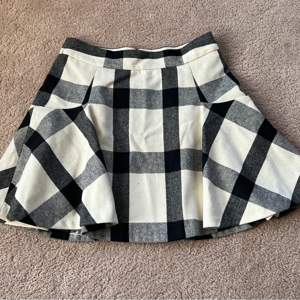 Banana Republic plaid mini skirt